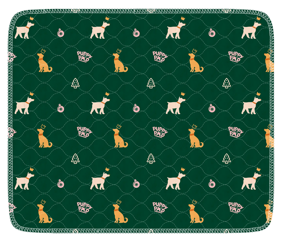 Festive Green PuppyPad