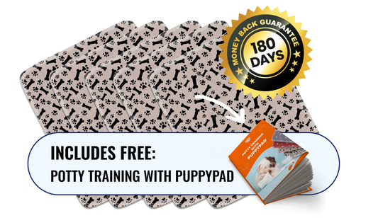 5 Pack PuppyPad™ With Potty Training With PuppyPad eBook
